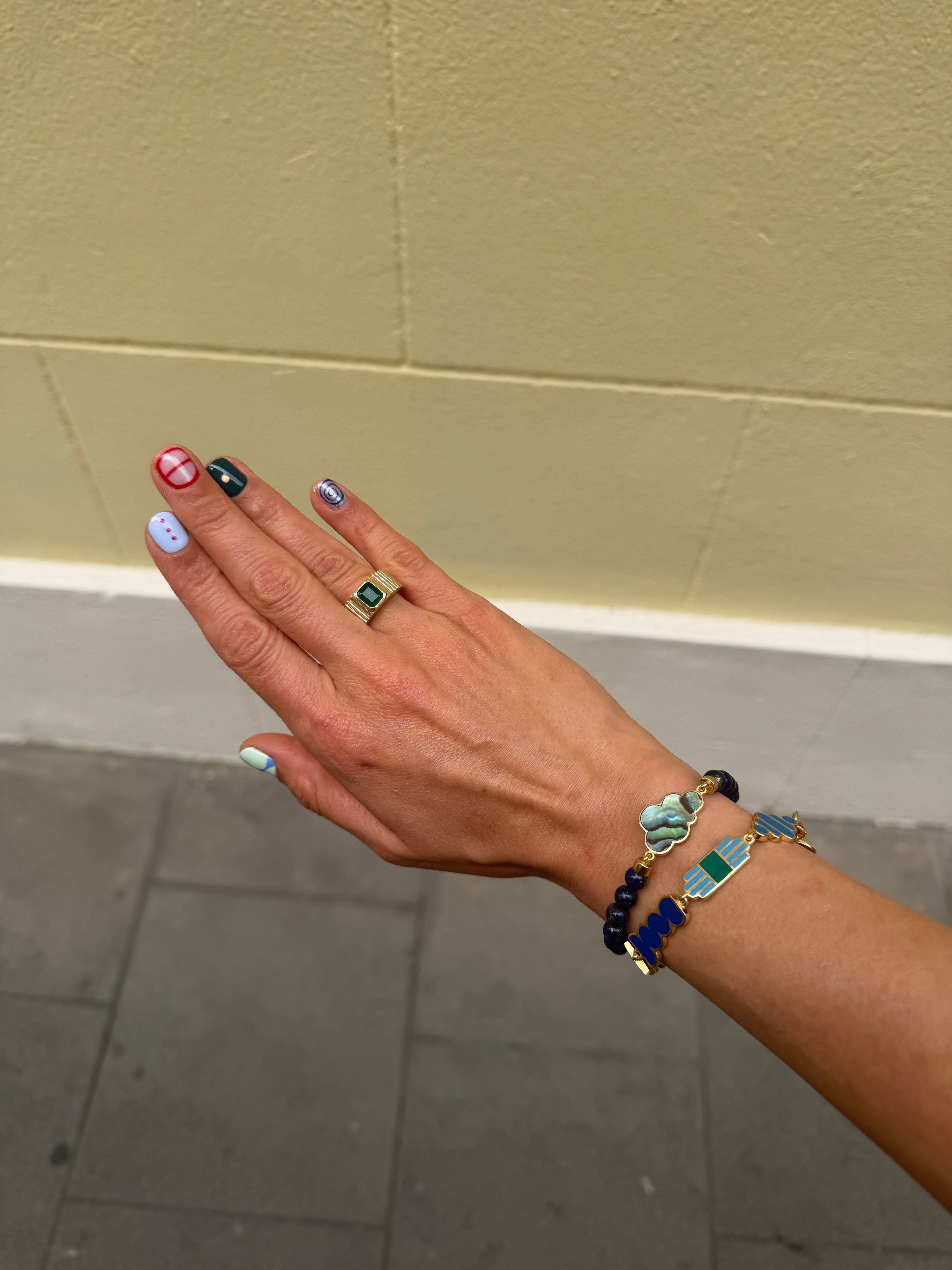 Lapis Cloud Bracelet